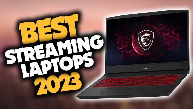 Best Laptop For Streaming in 2023 (Top 5 Picks For Twitch, YouTube & Kick)
