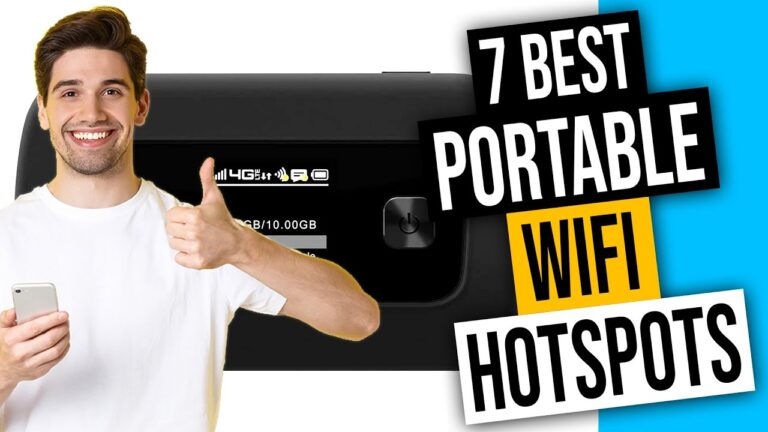 Best Portable Wifi Hotspot | Top 7 Wifi Hotspots [Buying Guide]