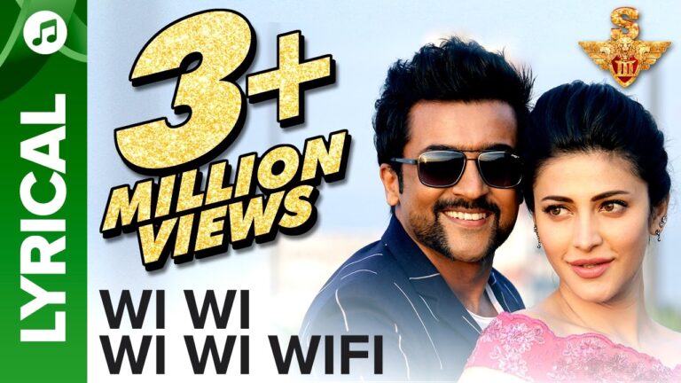Wi Wi Wi Wi Wifi | Lyrical Video | S3 | Suriya, Anushka Shetty, Shruti Haasan | Karthik
