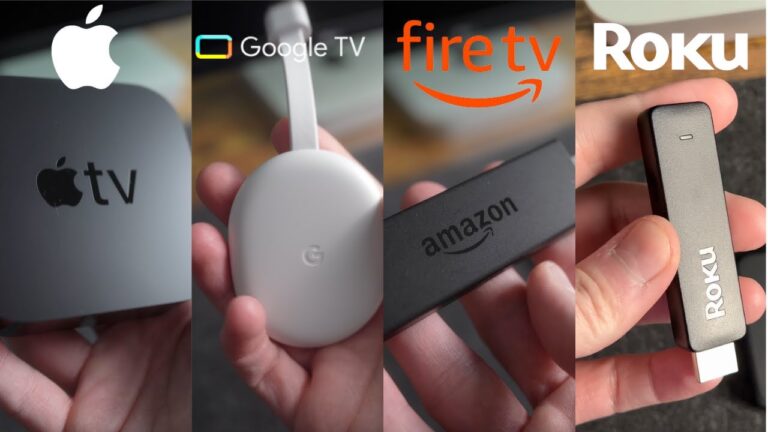 TOP 4 STREAMING DEVICES 2022 – (Apple TV vs Fire TV vs Roku vs Chromecast)